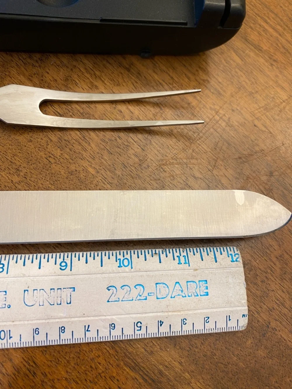PAMPERED CHEF Carving Knife Fork Set